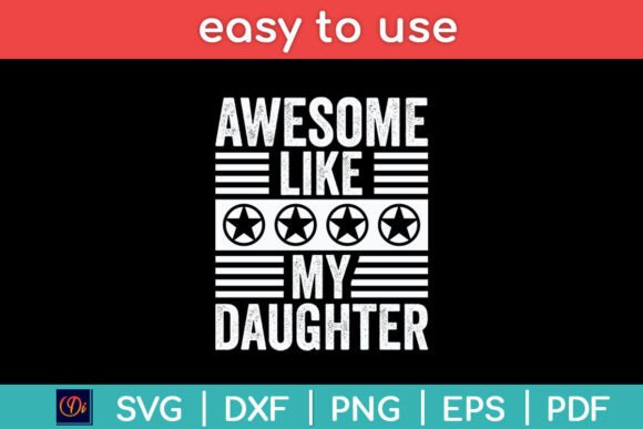 Awesome Like My Daughter Funny Vintage Design Review