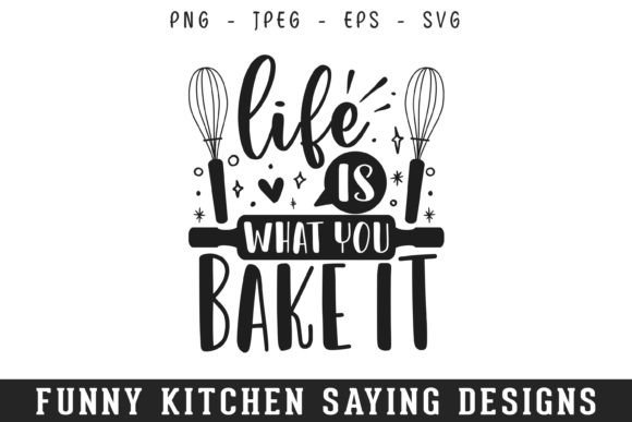 Bake It Funny Kitchen Sayings SVG Design Review