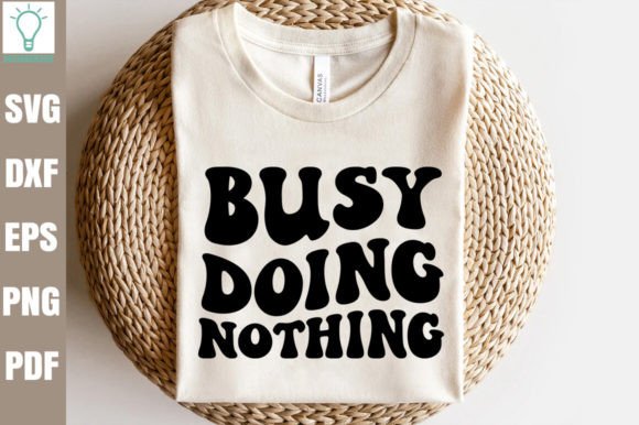 Busy Doing Nothing Retro SVG: A Designer Review