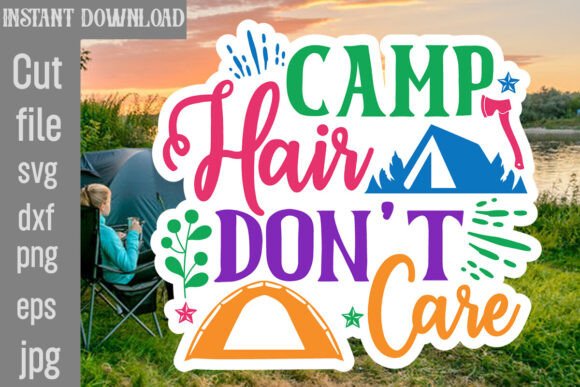 Camp Hair Don't Care SVG Cut File Review