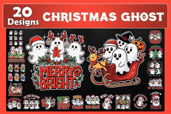 Christmas Ghost SVG Bundle: A Designer's Review