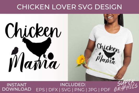Funny Chicken Lover SVG Chicken Mama Review