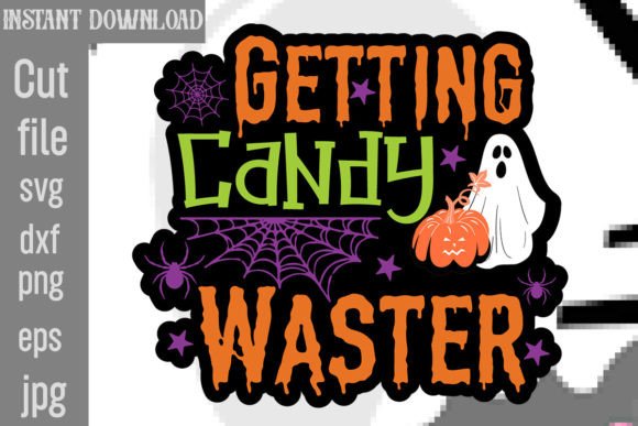 Getting Candy Waster SVG Cut File Review