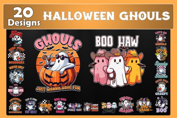 Halloween Ghouls SVG Bundle: A Designer Review