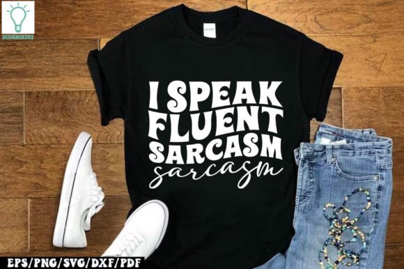 I Speak Fluent Sarcasm Retro SVG Review