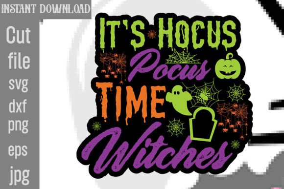 It's Hocus Pocus Time Witches SVG Cut Review