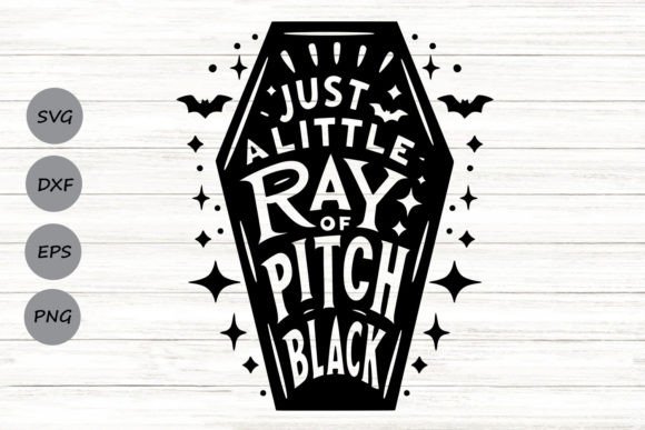 Just a Little Ray of Pitch Black Svg Review