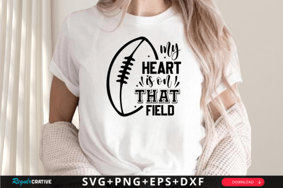 My Heart is on That Field Svg Design Review