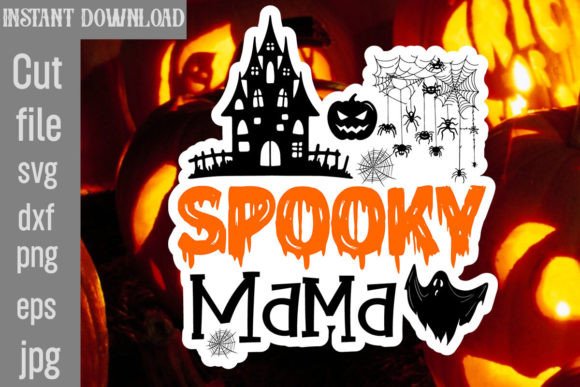 Spooky Mama SVG Cut File: A Designer's Review